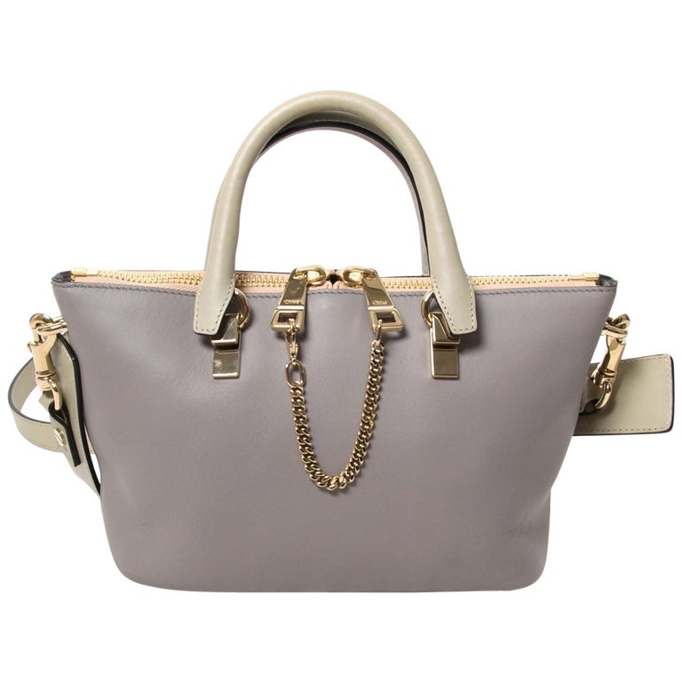 Chloé Mini Grey Baylee Bag at 1stDibs | chloe baylee, chloe baylee bag