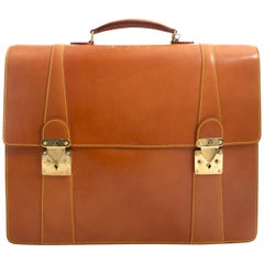 Louis Vuitton Vachetta Leather Serviette Briefcase