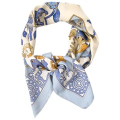 Hermès Silk Carré "Early America