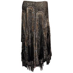 Paul Smith stunning metallic skirt