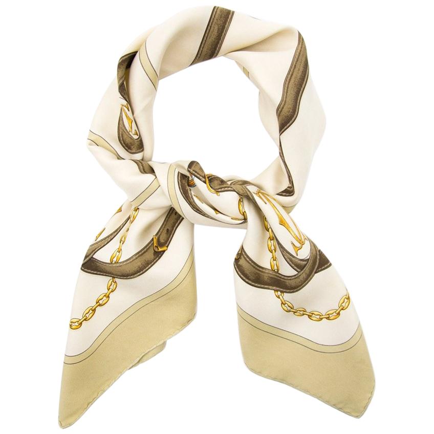 Carré Les Must De Cartier Scarf Olive Green For Sale at 1stDibs ...