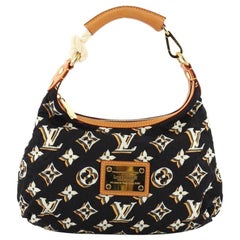Louis Vuitton Bulles Handbag Monogram Nylon PM