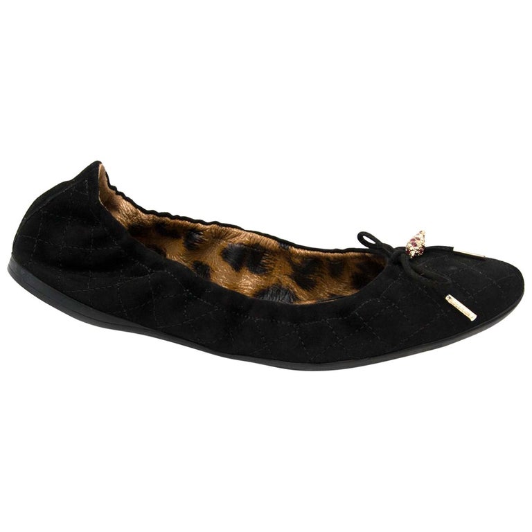 roberto cavalli flats
