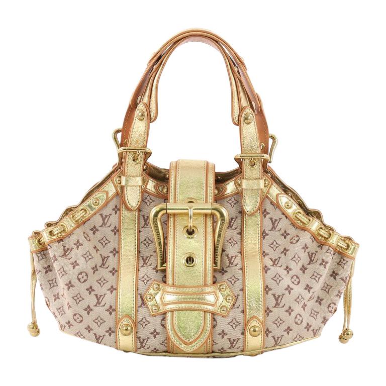 Louis Vuitton Theda Handtasche Mini Lin GM