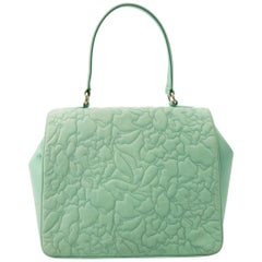 Leonard Mint Green Top Handle Handbag