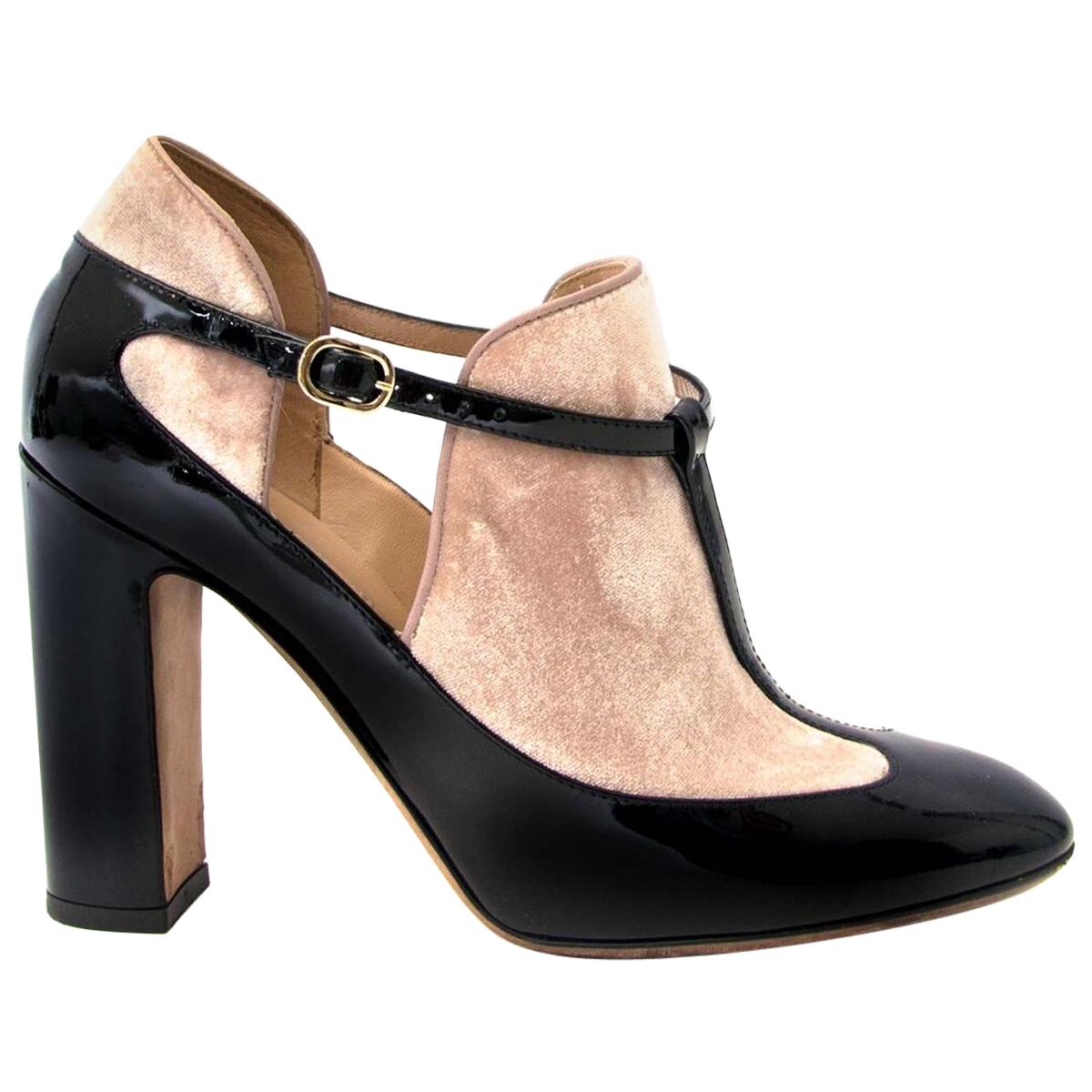 valentino velvet pumps