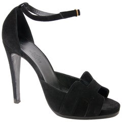Hermès Suede Night Sandals - Size 39