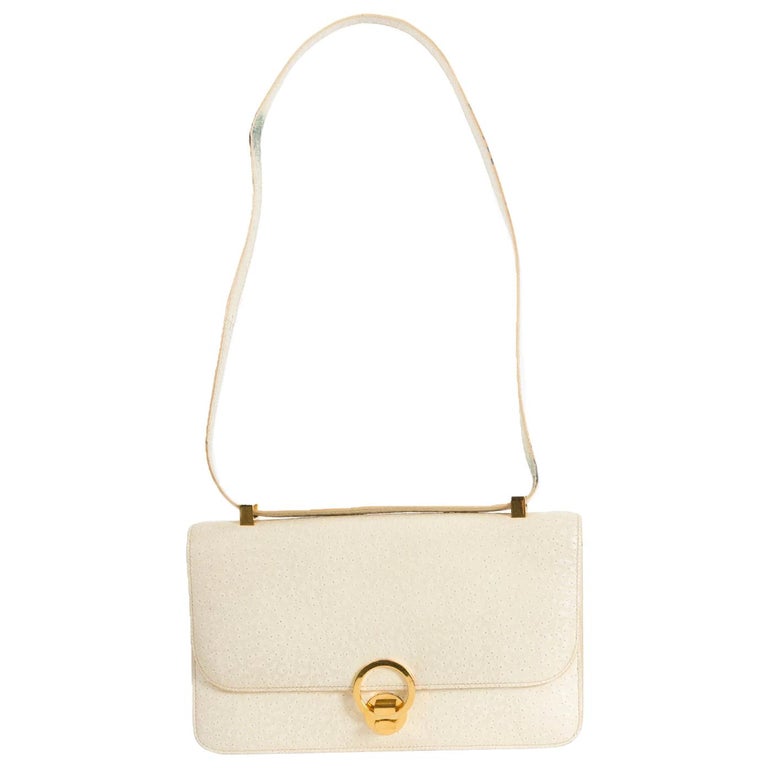 Hermès Beluga Leather Handbag For Sale at 1stdibs