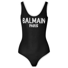 Balmain Intarsia Knitted Bodysuit