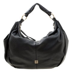 Givenchy Black Leather Hobo