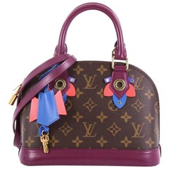 Louis Vuitton Alma Handbag Limited Edition Totem Monogram Canvas BB