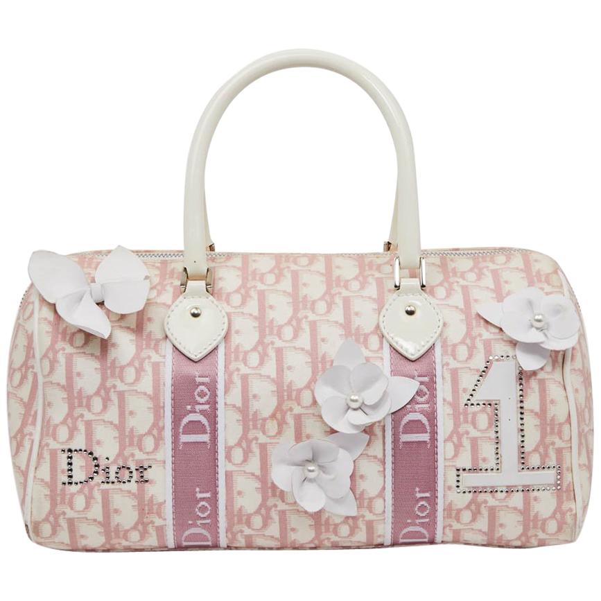 dior vintage bag pink
