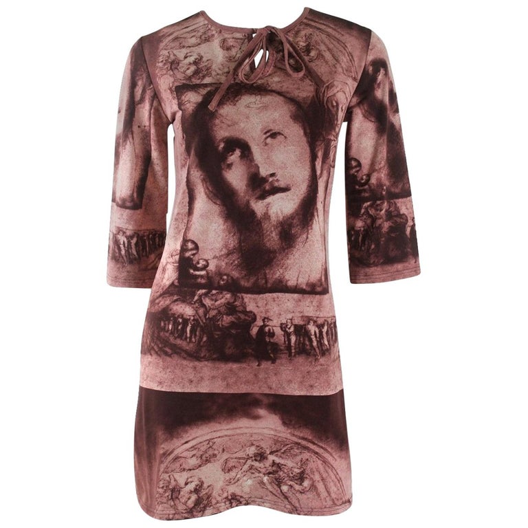 Robe Jean Paul Gaultier - Taille 38 - Multicouleur - Style Classique - Occasion Très Bon état (comme Neuve)