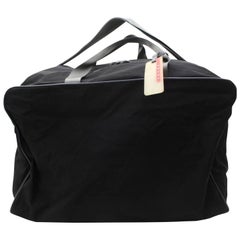 Sac de voyage Prada Tessuto Sports 2way 868415 en nylon noir