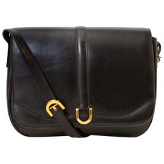 Delvaux Black Box Calf Cross Body Bag