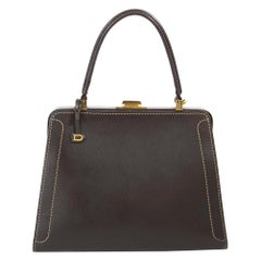 Delvaux Brown Classico PM Jumping Bag