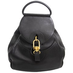 Delvaux Sac à dos GM Lucifer noir