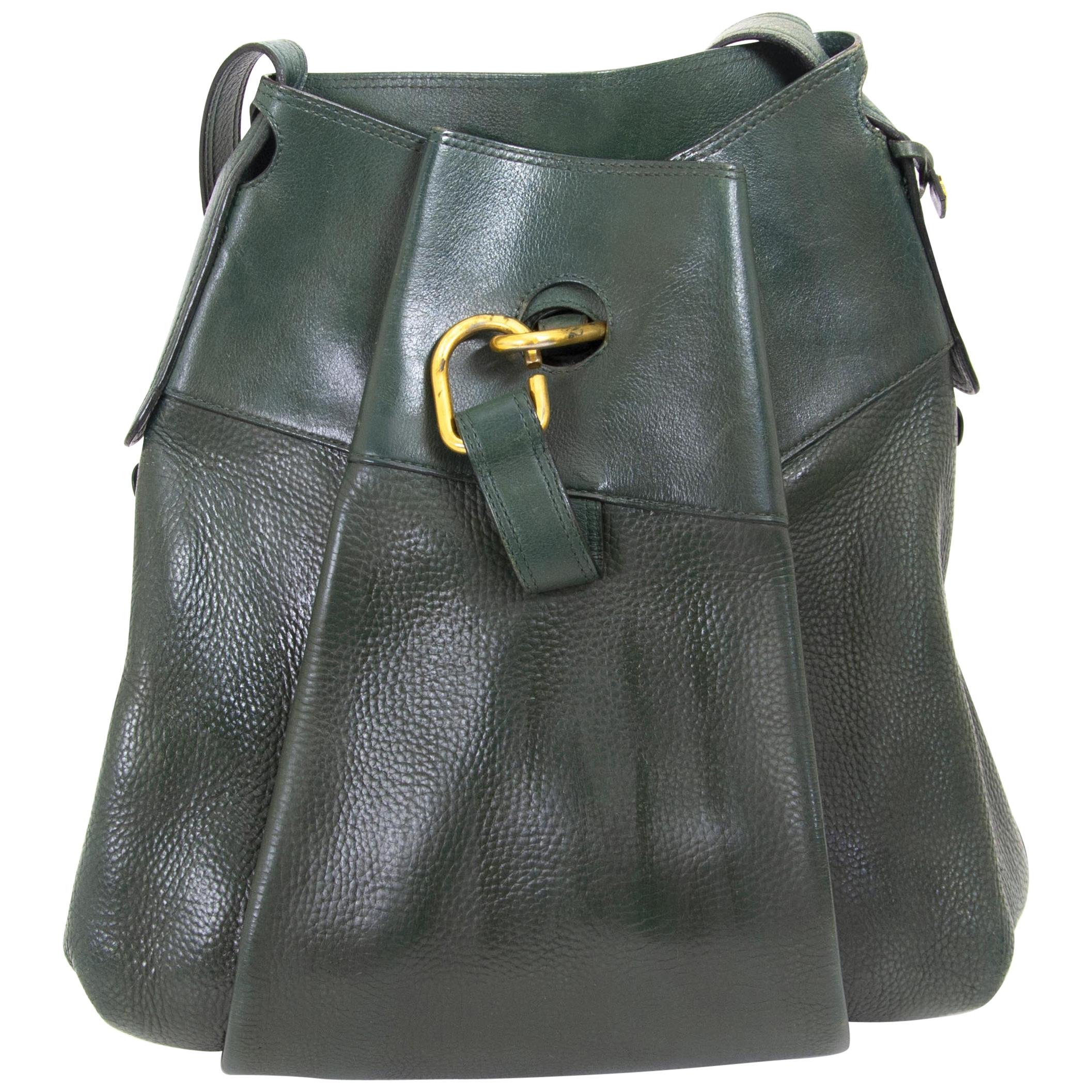 Delvaux Green Faust Bag