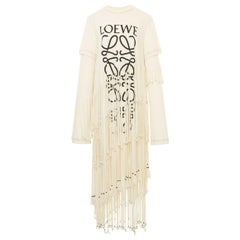 Loewe Fringe T-Shirt Dress