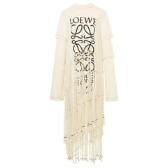 Loewe Fringe T-Shirt Dress 