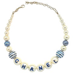 Chanel Frühjahr / Sommer 2019 Perlenkette