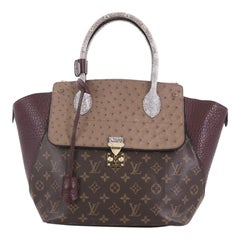 Louis Vuitton Majestueux Tote Monogram Canvas and Exotics MM