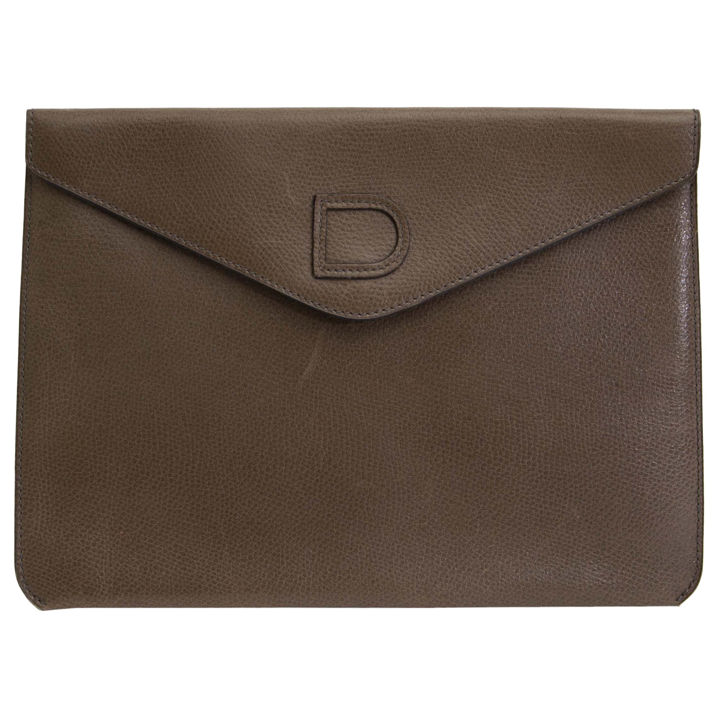 delvaux envelope clutch