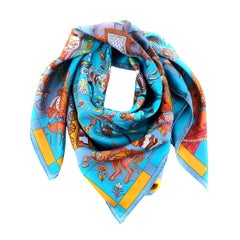 Hermes Fantaisies Indiennes Silk Scarf