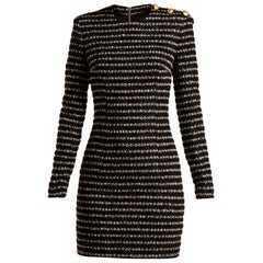 Balmain Tweed Mini Dress 