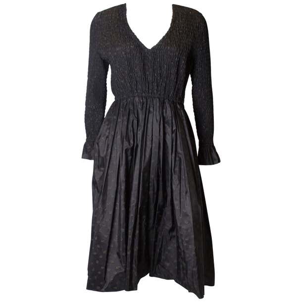 Vintage Bruce Oldfield Silk Dress For Sale at 1stDibs