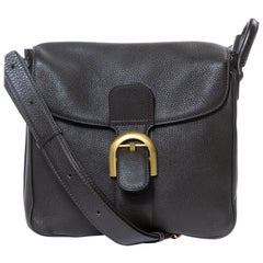 Delvaux Brillant Baudrier Brown Leather Bag 