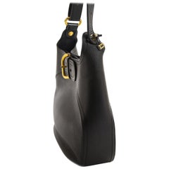 Delvaux Black Souveraine Shoulder Bag