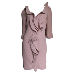 Vestido con volantes Moschino