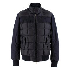 Used Moncler Men's Navy Puffer Coat - AW18 Size 3 / L
