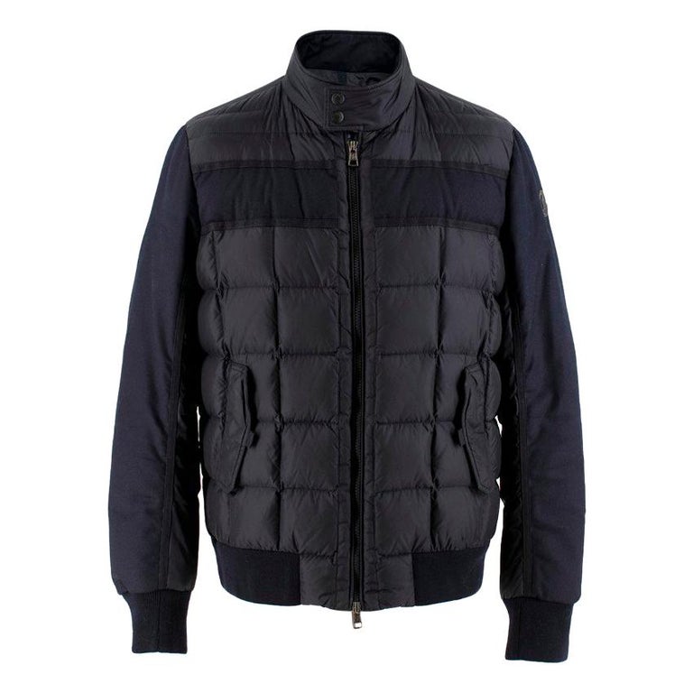 Moncler Men's Navy Puffer Coat - AW18 For Sale at 1stdibs