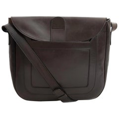 Delvaux Brown Shoulder Bag