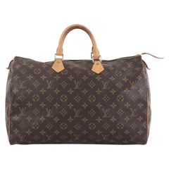 Louis Vuitton Speedy Handbag Monogram Canvas 40