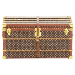 Louis Vuitton Monogram Deco Desk Table Paperweight Trunk with Box