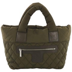 Green Chanel palace Coco Cocoon Travel Bag, RvceShops Revival
