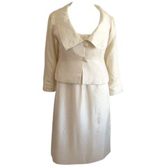 1964 Christian Dior 2 Piece Marc Bohan Dress - Jacket Suit Numbered 123094