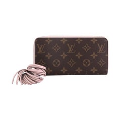 Louis Vuitton Tassel Zippy Wallet Monogram Canvas