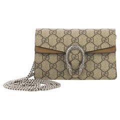 Gucci Dionysus Handbag GG Coated Canvas Super Mini