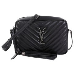 Saint Laurent Lou Camera Bag Matelasse Chevron Leather Small