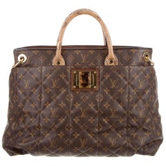 Louis Vuitton Monogram Python Large Men's Carryall Top Handle Tote Shoulder Bag