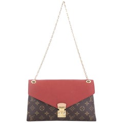 Louis Vuitton Cerise Monogram Canvas Pallas Chain Bag at 1stDibs