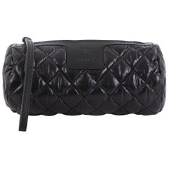 Chanel Coco Cocoon Cosmetic Pouch Quilted Nylon