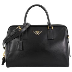 Prada Convertible Bowler Bag Saffiano Leather Medium