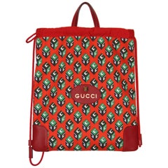 Gucci Wallpaper Drawstring Backpack