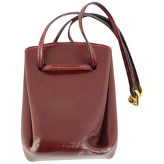 Vintage Hermès Bordeaux Mini Bucket Bag 138hera1025