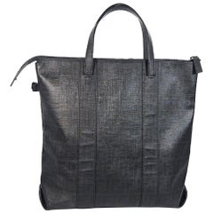 Black Fendi Zucca Tote Bag
